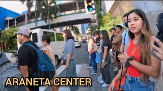 Walking Around the Famous Araneta Center in Cubao QC Philippines [upl. by Merdith]