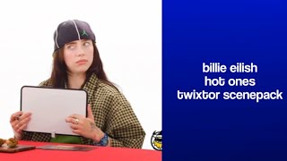 billie eilish hot ones twixtor scenepack [upl. by Mahmud473]