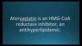 How to pronounce atorvastatin Lipitor Memorizing Pharmacology Flashcard [upl. by Mraz]