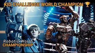 Kya Bacha Aur Robot Championship Mein Taqdeer Badal Denge   Reel Steel Movie Explain In HindiUrdu [upl. by Ativak]