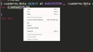 08 Curso de Python 3X Creación de la Clase Cuaderno [upl. by Pratt]