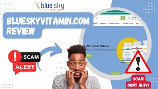 Bluesky vitamin Review Is blueskyvitamincom legit or scam [upl. by Stronski479]