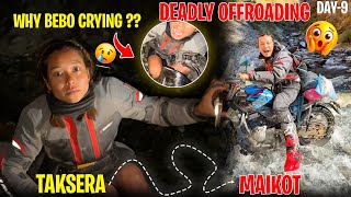 Why Bebo Crying at Night   extreme River crossing  Rukum Taksera to MAIKOT  MRB Vlog [upl. by Rogerson240]