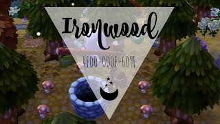 ACNL Dream Town Tour Ironwood [upl. by Anehsat]