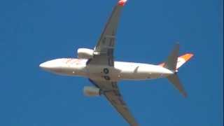 Decolagem em Campinas Viracopos GOL 737700 HD 1080p [upl. by Langelo]