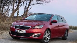 Peugeot 308 SW 2015 Car Review [upl. by Zampino219]