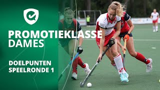 Promotieklasse Dames 💥  Doelpunten Speelronde 1 20232024 [upl. by Ronnoc]