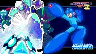 Megaman Unlimited y el mareo en el Truculento Nivel de YOKU MAN [upl. by Airemat]