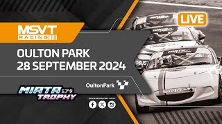 Miata Trophy  Round Fourteen  Oulton Park  28 September 2024 [upl. by Selda]