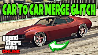 NEW CAR TO CAR MERGE GLITCH  GTA 5 ONLINE  NO GLITCH YACHT  AFTER PATCH 168 [upl. by Ilac608]