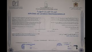 Licence pro a temps aménage EST SALE Diplôme étatique [upl. by Linetta449]