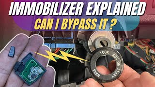 How Immobilizer Works  Transponder Chip Immobilizer Components How to Bypass Immobilizer [upl. by Eidaj]