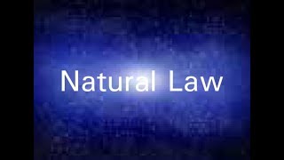 Natural Law Series  Fr Ripperger [upl. by Esertap]