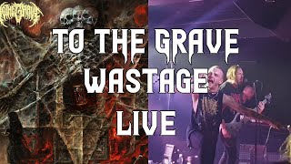 To The Grave  Wastage Live in Manchester  Shadow Of Intent EUUK Tour [upl. by Millur215]