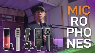 MICROPHONES  Bago ka mag LAZADA panoorin mo muna to  Lewitt condenser  Shure SM 57 dynamic [upl. by Dagna670]