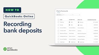 How to record a bank deposit using undeposited funds in QuickBooks Online [upl. by Biondo]