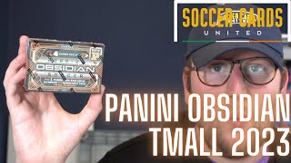 202223 Panini Obsidian Soccer Tmall Box Opening And Review  Mexico Red Flood Hit [upl. by Adran]