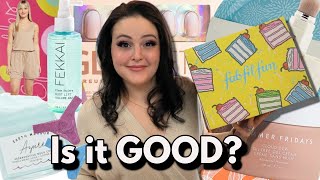 🤔Reviews Unfiltered🤔 FabFitFun Spring 2023  Is It REALLY Worth It  Jen Luv [upl. by Vento952]