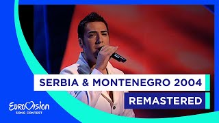 Remastered 📼 Željko Joksimović  Lane Moje  Serbia amp Montenegro  Eurovision 2004 [upl. by Angrist]