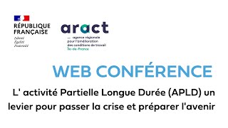 L activité Partielle Longue Durée APLD un levier pour passer la crise et préparer lavenir [upl. by Domenico273]