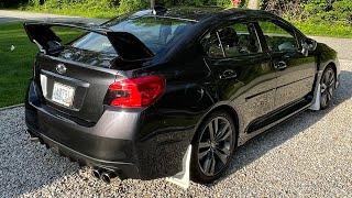 SUBARU WRX ETS Extreme Catback Exhaust Install LOUD [upl. by Katrine]