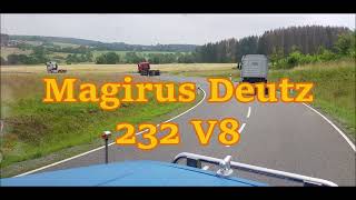 Magirus Deutz 232 V8 Sound🔊 mit unsynchronisiertem Allklauengetriebe ⚙ [upl. by Bellina]