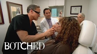 Terry Dubrow Hatches Plan to Take on CementInjected Face  Botched  E [upl. by Ahsiner968]