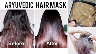 आर्युवेदिक Hair Mask  At Home  Very Effective  Give shine to lifeless Hair  youtube viral [upl. by Tati789]