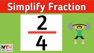 How to reduce the fraction 24  Simplify 24  24 Simplified [upl. by Haran]