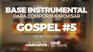 GOSPEL LOUVOR BALADA 5  Base FREE Instrumental Violão e Piano Para Criar Compor ou Improvisar [upl. by Naiditch]