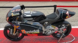 Aprilia Racing RS 250 Max Biaggi 1995  black Aprilia from golden 2stroke times [upl. by Cathe]