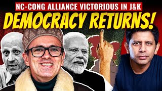 How Omar Abdullah Led NCCong Alliance Won Big In JampK Elections  Akash Banerjee amp Adwaith [upl. by Kilan247]