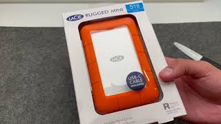 Buy LaCie Rugged Mini in 2024 Unboxing amp Review [upl. by Assilim893]