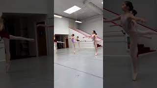 How we perform Grand sissonne ouverte with grand soutenu en tournant California ballet dance [upl. by Ledarf]