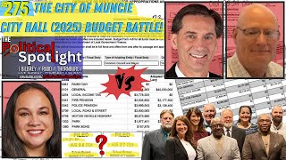 275  The City of Muncie  City Hall 2025 Budget Battle  The Political Spotlight [upl. by Kozloski897]