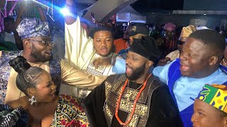 Femi Adebayo Cheered By Colleagues As He Arrives Jagun Jagun Screening [upl. by Watkin]