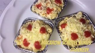 RESEP MAKARONI SCHOTEL KUKUS ALA RUMAHAN MURAH MERIAH [upl. by Acirtal]