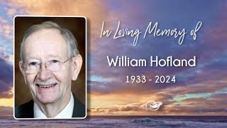 Celebration of Life of William Hofland [upl. by Eadahs815]