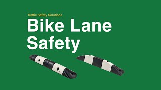 Bike Lane Delineator Video [upl. by Eisinger]