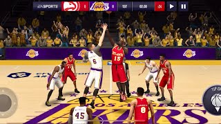 HAWKS VS LAKERS  NBA LIVE MOBILE SEASON 23 [upl. by Titos]