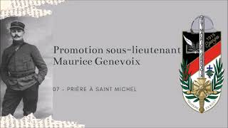 Prière à Saint Michel  Promotion SLT Maurice Genevoix [upl. by Eintihw]