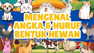 Belajar Angka dan Huruf untuk Anak  Belajar Huruf dan Angka  Anak Pintar Belajar Huruf dan Angka [upl. by Iridissa305]