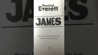 quotJames by Percival Everett  Reading now [upl. by Averi]