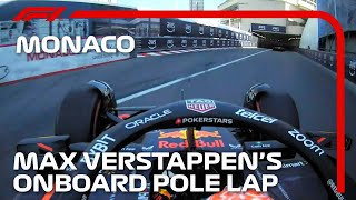 Max Verstappens Incredible Pole Lap  2023 Monaco Grand Prix  Pirelli [upl. by Hellene]