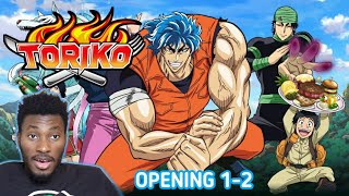 Toriko Opening 12 Reaction  Anime Op Reaction [upl. by Aivatahs]