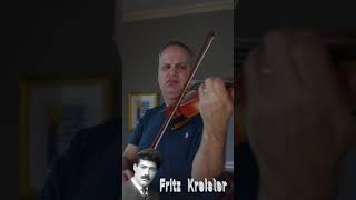 15 seconds of Liebesleid Loves Sorrow on viola by Kreisler performed by Ronald Houston  Shorts [upl. by Eatnod]