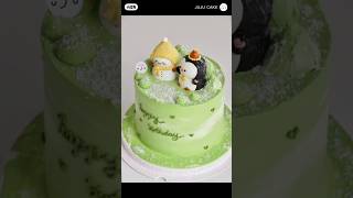 Little Snowman and Little Penguin Match Snow Mountain Edition aestheticcakes satisfying [upl. by Leesen]