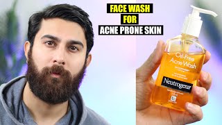 Face Wash For Acne Prone Skin With Salicylic Acid  Non Sponsored  Neutrogena Oil Free Acne Wash [upl. by Iglesias]