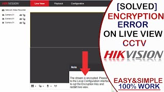 How to Fix Encryption Key Hikvision NVR  How to Solve Hikvision DVR Encryption Key Error [upl. by Ymorej]