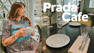 Prada Cafe Harrods London  VLOG [upl. by Enamrahc]